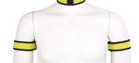 Kinky Puppy Yellow Neoprene PUPPY armbands