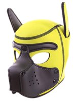 Kinky Puppy RudeRider Neoprene Puppy Hoods Yellow/Black