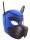 Kinky PUPPY Neoprene Hood Blue-Black