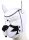 Kinky PUPPY FOX Neoprene Hood Black-White