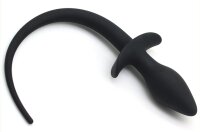 Kinky Puppy Silicone Dog Tail Plug 7.5 x 3.1 cm Black