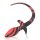 Kinky Puppy Silicone Dog Tail Plug 7.5 x 3.1cm Black-Red