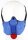 Kinky Puppy Dog Mouth Gag Bleu