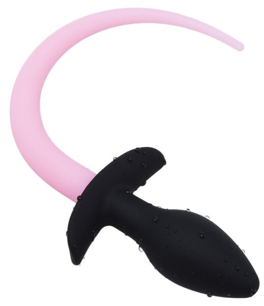 Kinky Puppy Plug Luminous Puppy Tail 8 x 3.2 cm Pink