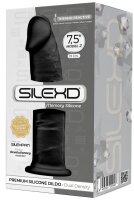 SILEXD Dildo Dual Density Modell 2 Schwarz 19 cm
