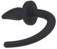 Kinky Puppy Plug Tail Curvy Dog S 7 x 3 cm - Tail 20 cm