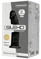 SILEXD Dildo Modell 2 Schwarz 15 cm