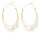 Joy Jewels Gold Ear Earrings 10 cm