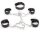 KINKgear Restriction Collar and Handcuffs Set