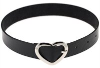 Joy Jewels Heart Attach Necklace Black