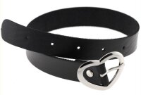 Joy Jewels Heart Attach Necklace Black