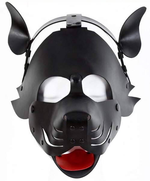 Kinky Puppy Dog Pup Mask Black