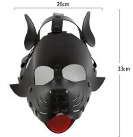 Kinky Puppy Dog Pup Mask Black