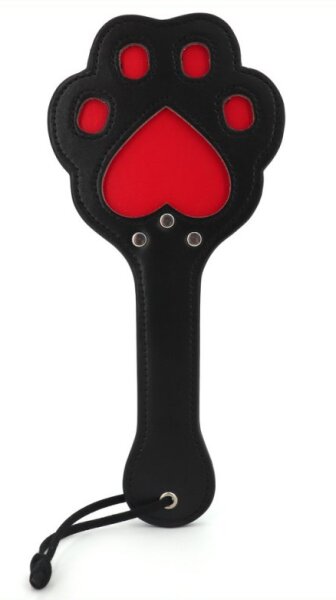 Kinky Puppy Cat Paw Spanking Paddle