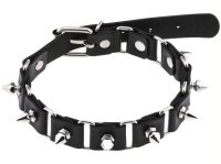 Joy Jewels Punk Piks Black Necklace