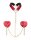 Joy Jewels Heart Red Nipple Cover