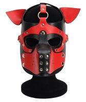 Kinky Puppy Dog Mask Ixo Black-Red