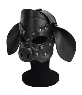 Kinky Puppy Pig Grox Mask Black