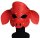 Kinky Puppy Pig Grox Mask Red