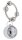 MenSteel Metal Ring with 1 Weight Hanger Ball L 90g
