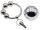 MenSteel Metal Ring with 1 Weight Hanger Ball L 90g