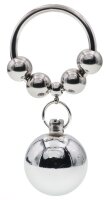 MenSteel Metal Ring with 1 Weight Hanger Ball XXXL 90g