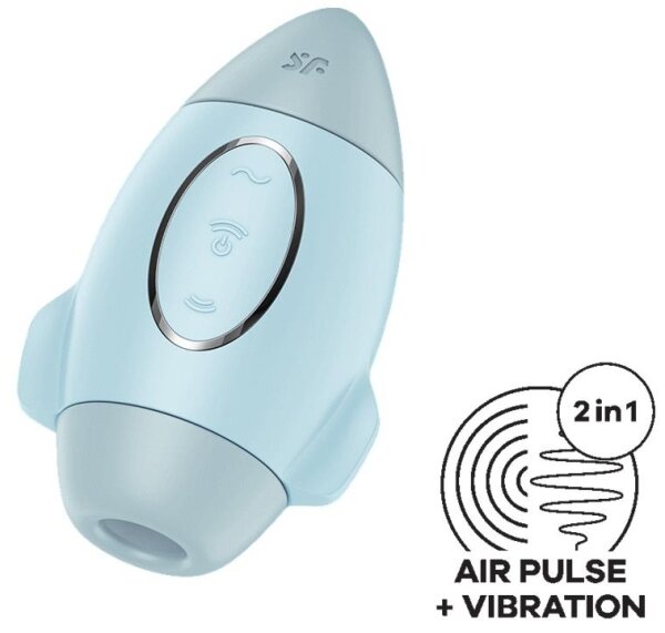 Satisfyer Mission Control Blue clitoral stimulator