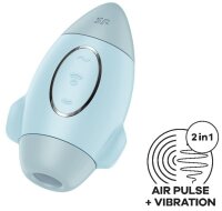 Satisfyer Mission Control Blue clitoral stimulator