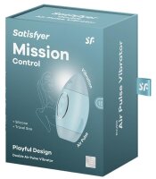 Satisfyer Mission Control Blue clitoral stimulator