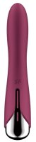 Satisfyer Point G Spinning Vibe 1 Vibrator - 11 x 3cm Raspberry