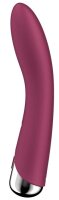 Satisfyer Point G Spinning Vibe 1 Vibrator - 11 x 3cm Raspberry