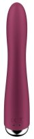 Satisfyer Point G Spinning Vibe 1 Vibrator - 11 x 3cm Raspberry