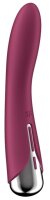 Satisfyer Point G Spinning Vibe 1 Vibrator - 11 x 3cm Raspberry