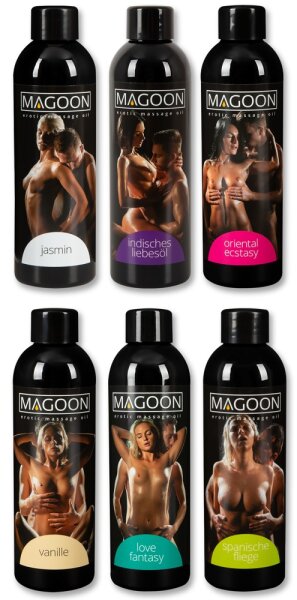 Magoon Massage - Öl 200 ml 6er