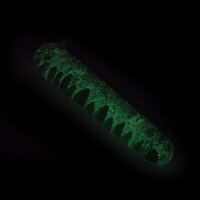Kiotos Glass Dildo Curve Glow in the Dark 15 cm