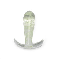 Kiotos Glass Anal Plug Glow in the Dark 3,1 cm