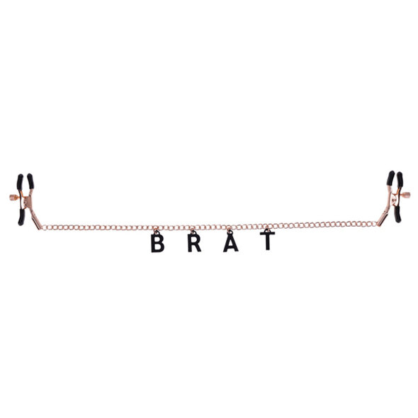 Sportsheets Sex & Mischief Brat Charmed Nipple Clamps