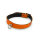 Kiotos Leather Collar Mini O-Ring Orange