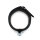 Kiotos Leather Collar with Metal Shackle
