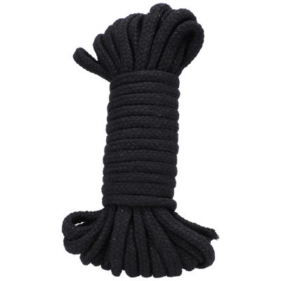 Doc Johnson Cotton Rope 32 ft Black