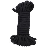 Doc Johnson Cotton Rope 32 ft Black