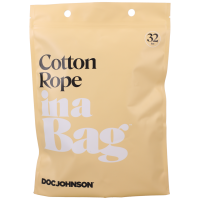 Doc Johnson Cotton Rope 32 ft Black