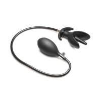 XR Brands Bad Buoy Anchor Inflatable Silicone Anal Plug Black