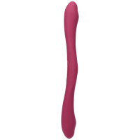 Doc Johnson Duet Double Ended Vibrator with Wireless Remote - Berry