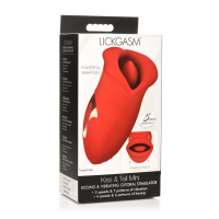 XR Brands Kiss and Tell Silicone Kissing and Vibrating...