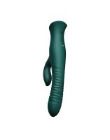 Zalo Vibrator Mose - Rabbit Thruster - Türkis Grün