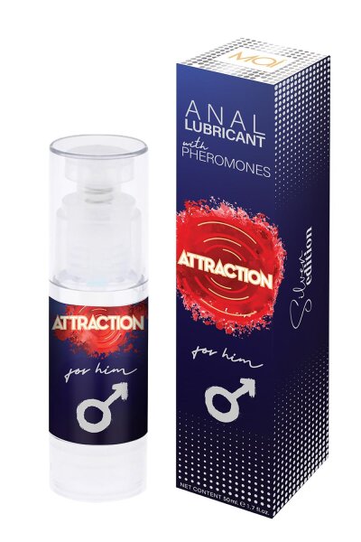 Attraction Anal Gleitmittel mit Pheromonen For Him 50 ml