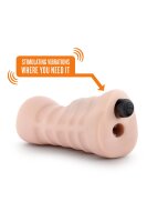 Blush Enlust Nicole Vibrating Stroker Beige