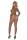 Swipe Right Crotchless Bodystocking Black, OS