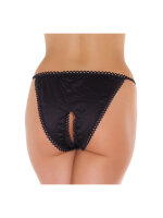 Amorable by Rimba Offener Tanga Tanga Schwarz One Size